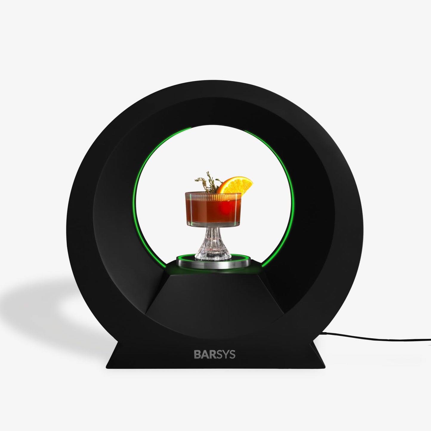 Home Bar Cocktail Drink Mixer, Margarita Cocktail Maker Machine, Cocktail and Mocktail Drink Maker, Easy to Use, App-Enabled Personalized Drinks - Barsys 360 Cocktail Mixer (Black)